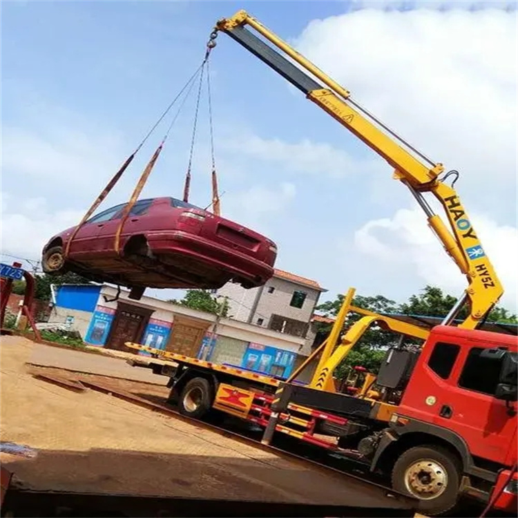 广水吊车救援小汽车怎么吊